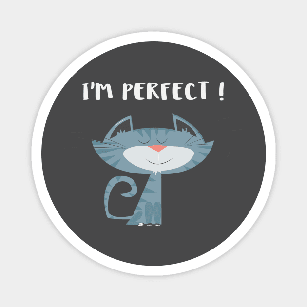 I'm perfect Magnet by Rc tees